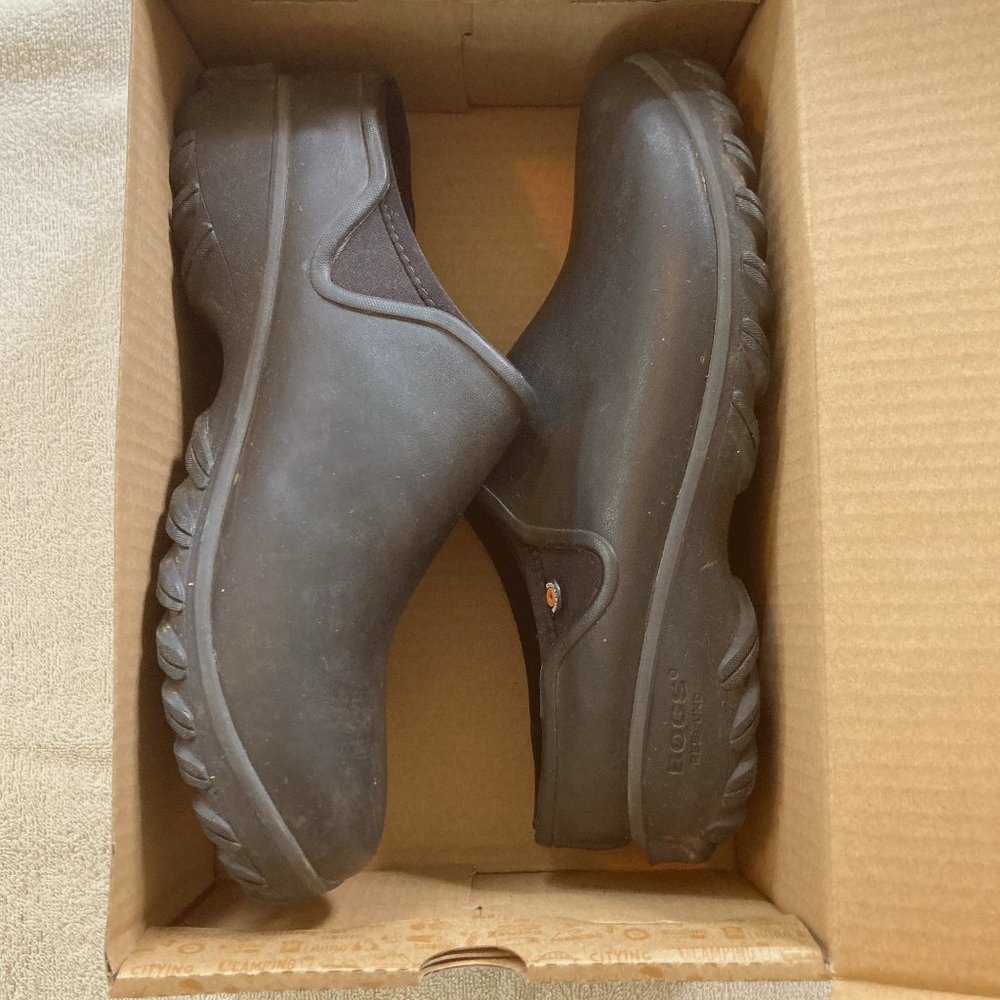 Bogs Women's Sauvie Clog Black 10 (41)